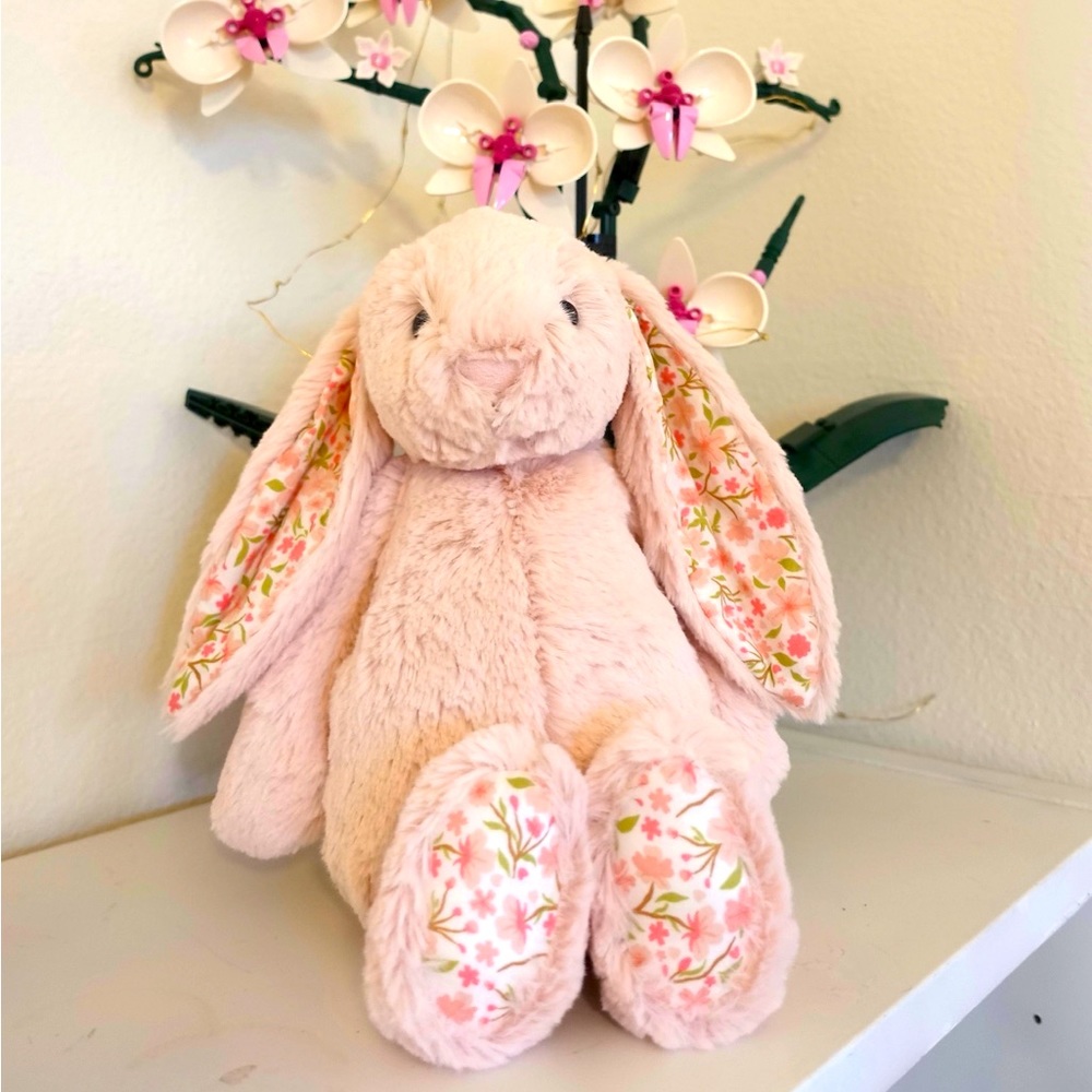 Jellycat Blossom Blush Bunny “Cherry” Medium